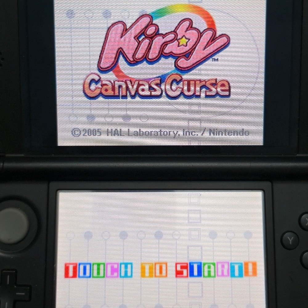 Kirby Canvas Curse 2005 - Nintendo DS - Authentic Complete CIB Tested Very Clean - Picture 9 of 10